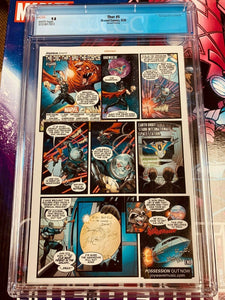 Thor #5 2nd Print 2020 Marvel Comics Donny Cates 1st Black Winter CGC 9.8