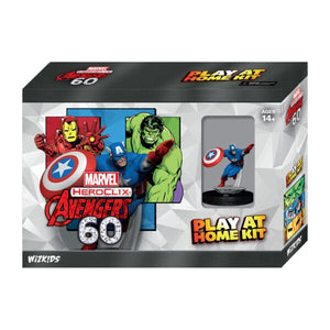 Marvel HeroClix: Avengers 60th Play at Home Set of 3 Captain America Hulk Iron Man
