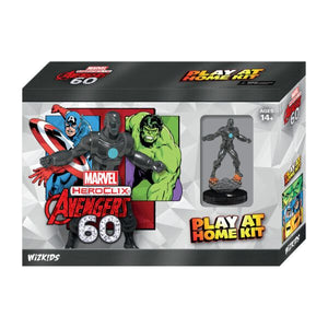 Marvel HeroClix: Avengers 60th Play at Home Set of 3 Captain America Hulk Iron Man